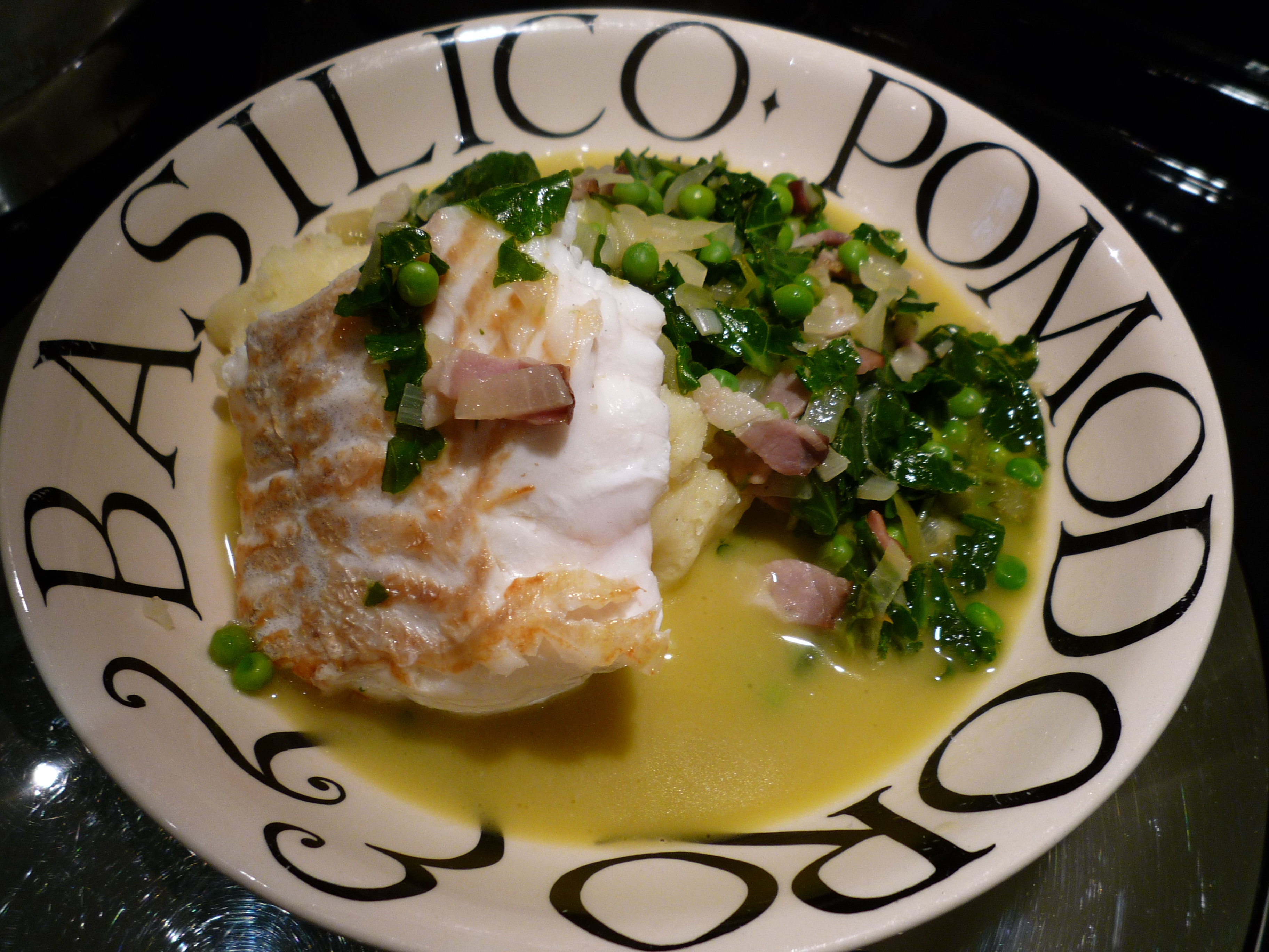 Cod Cabbage Cod from the Suffolk coast | The Rhubarb Fool